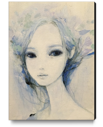 Blue 24 Canvas Print by Ai Natori