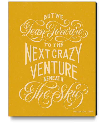 Next Crazy Adventure Canvas Print by noviajonatan