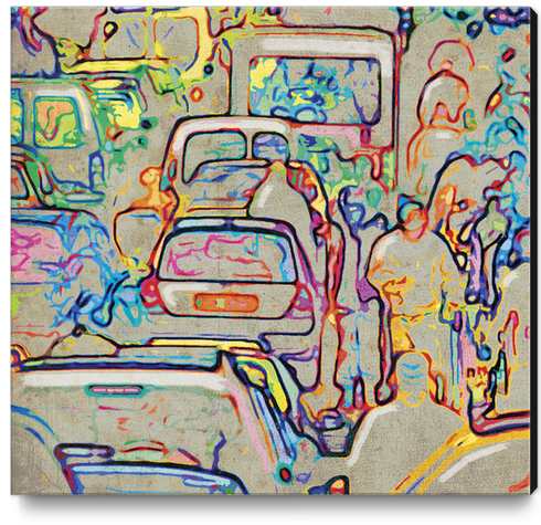 Circulation Canvas Print by Vic Storia