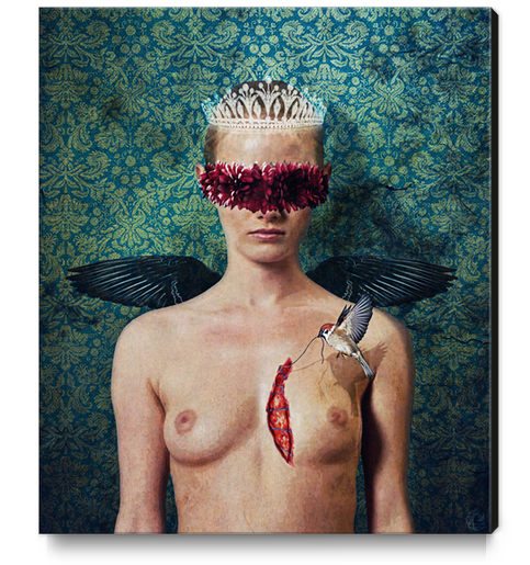 Stitching wounds Canvas Print by Seamless