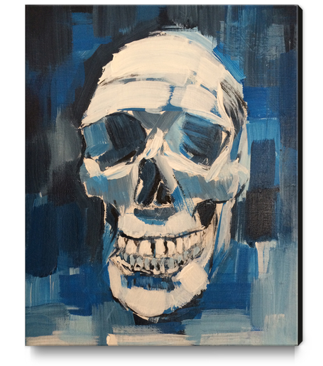 Vanité bleu Canvas Print by PASQUY