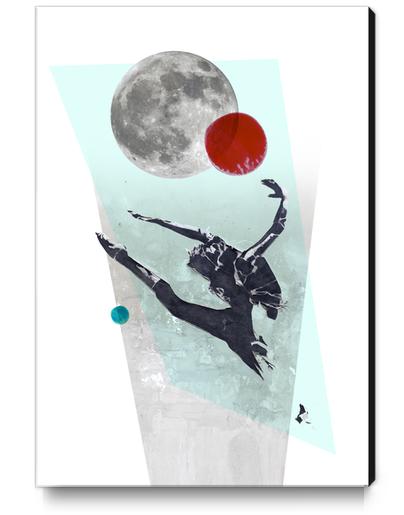 Dancing with the moon Canvas Print by tzigone