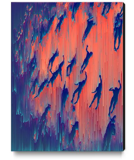 deep water Canvas Print by vividvivi