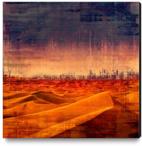 Desert Canvas Print by Malixx