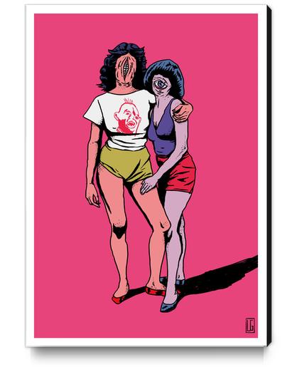 Sisters Canvas Print by Lucile Godard