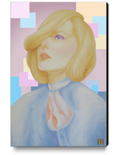 Florine Canvas Print by Mathilde MILLERANT