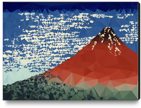 Mount Fuji Canvas Print by Vic Storia