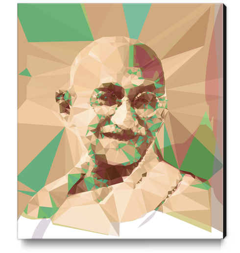 Gandhi Canvas Print by Vic Storia