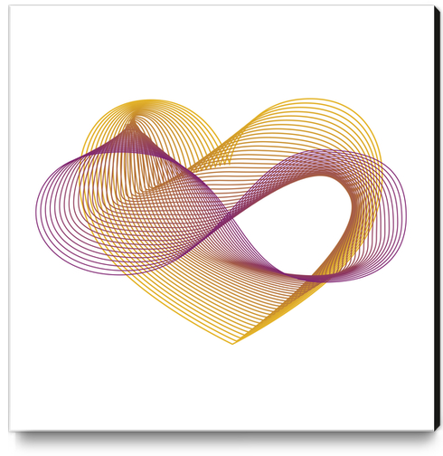 Infinite Love Canvas Print by Yann Tobey