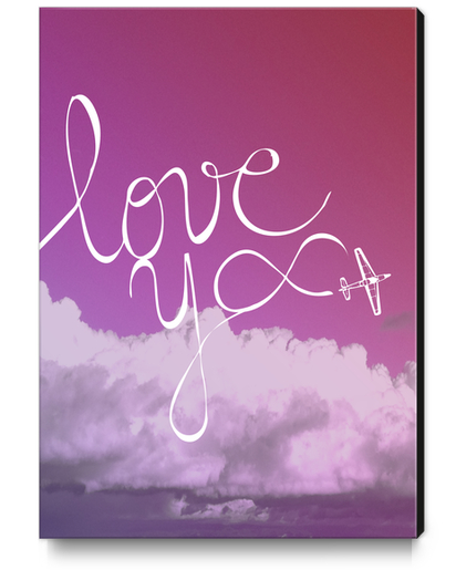 Infinite love Canvas Print by Alex Xela