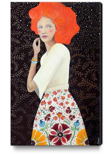 Isadora Canvas Print by Sylvie Demers