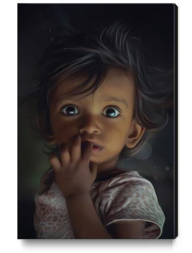 Little Boy Canvas Print by AndyKArt