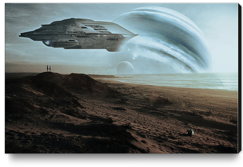 Mothership Canvas Print by Seamless