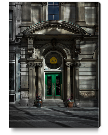 No 49 Yonge St 2 Color Version Canvas Print by The Learning Curve Photography
