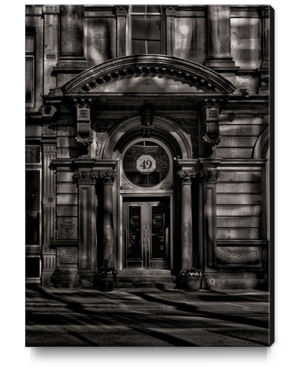 No 49 Yonge St 2 Toned Version Canvas Print by The Learning Curve Photography