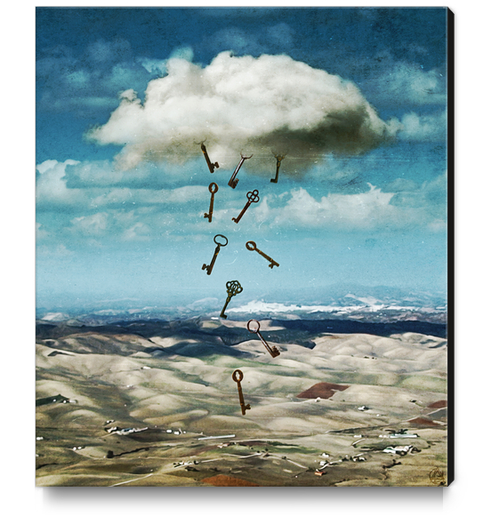 The cloud Canvas Print by Seamless