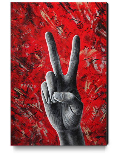 Peace Canvas Print by Nika_Akin
