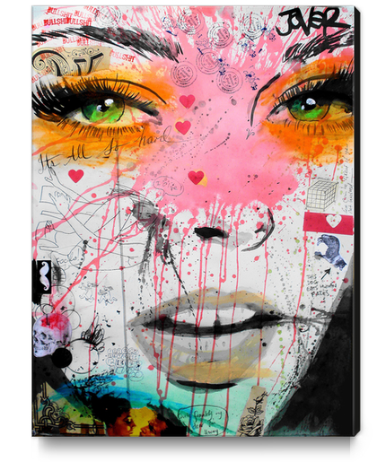 quite frankly Canvas Print by loui jover