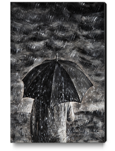 Rain Canvas Print by Nika_Akin