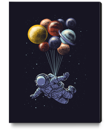 Space travel Canvas Print by carbine