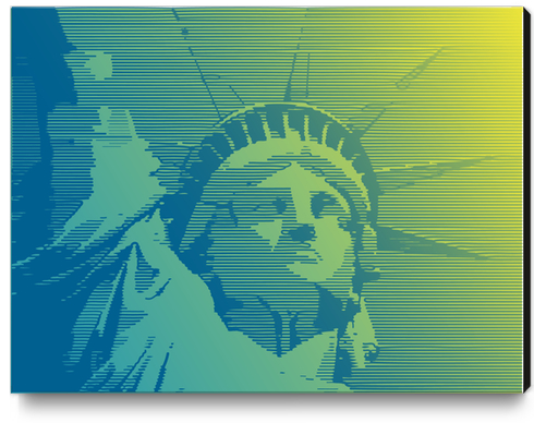 Statue of Liberty Canvas Print by Vic Storia