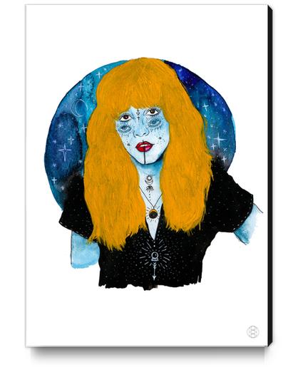 GYPSY WITCH Canvas Print by Mermaids and Monsters
