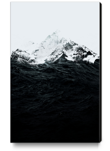 Those waves were like mountains Canvas Print by Robert Farkas