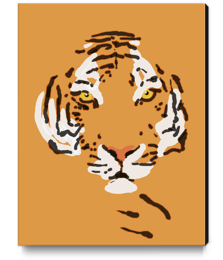 Tiger Canvas Print by Nicole De Rueda