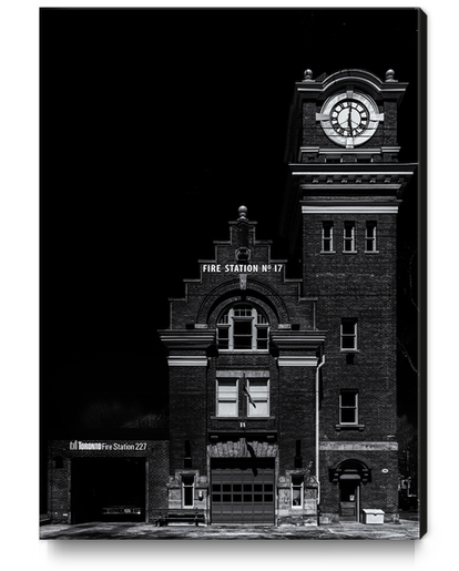 Toronto Fire Station No 227 1 Canvas Print by The Learning Curve Photography