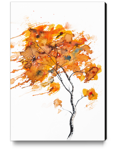 Tree Canvas Print by Nika_Akin