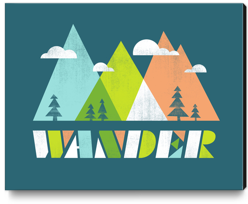 Wander Canvas Print by Jenny Tiffany