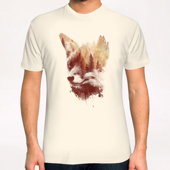 Blind Fox T-Shirt by Robert Farkas