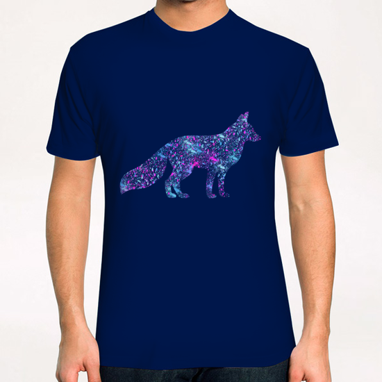 Cosmic Fox T-Shirt by Amir Faysal