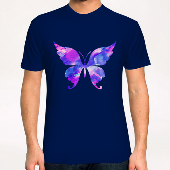 Abstract Butterfly T-Shirt by Amir Faysal