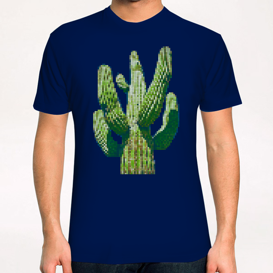 Cactus circle T-Shirt by Vic Storia