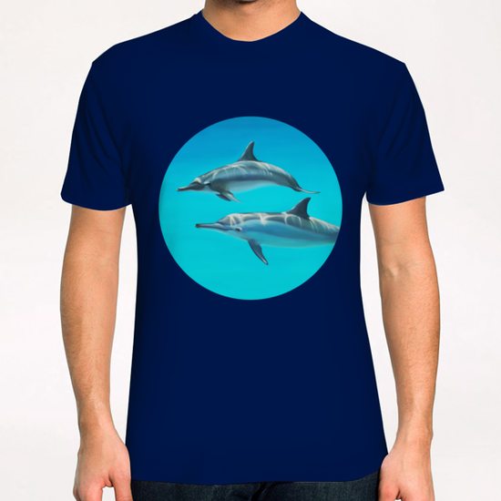 Dolphins T-Shirt by di-tommaso