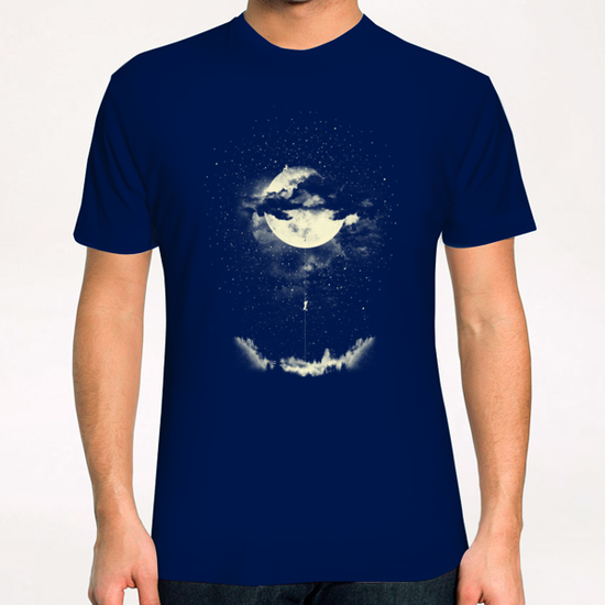 MOON CLIMBING T-Shirt by Miro Zatkuliak