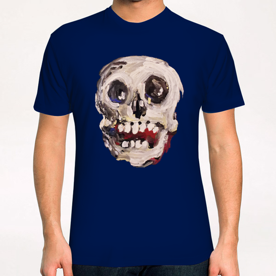 Smiling Skull T-Shirt by Georgio Fabrello
