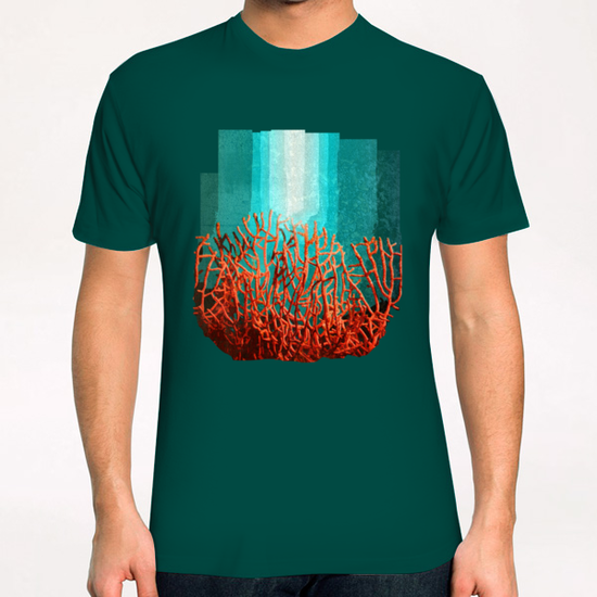 Red Coral T-Shirt by Malixx