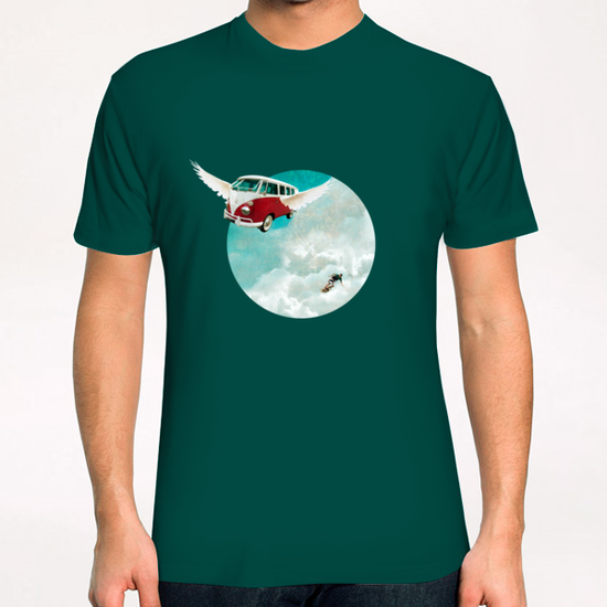 Sky-surf T-Shirt by tzigone