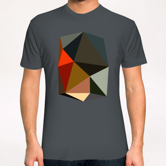 abstract red T-Shirt by Vic Storia