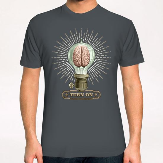 Turn On T-Shirt by Pepetto