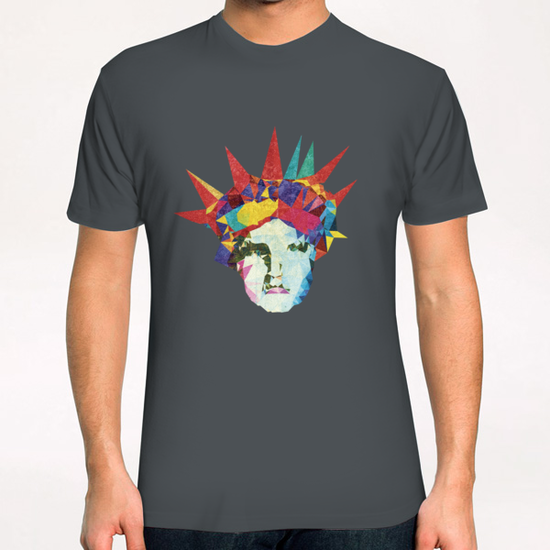 Pop Liberty T-Shirt by Vic Storia