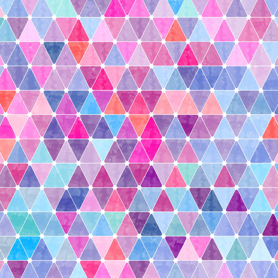 Colorful Geometric II by Amir Faysal