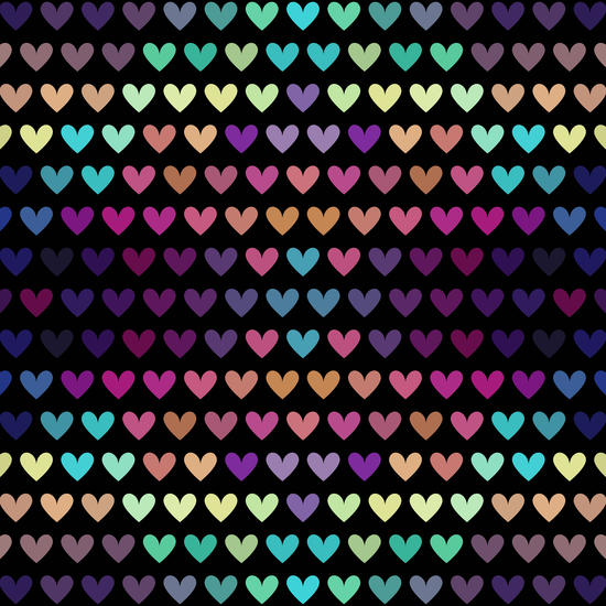 Cute Hearts #4 by Amir Faysal