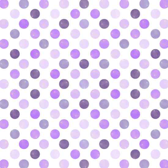 Watercolor Polka Dots  by Amir Faysal