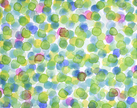 Dotted Summer Pattern by Heidi Capitaine