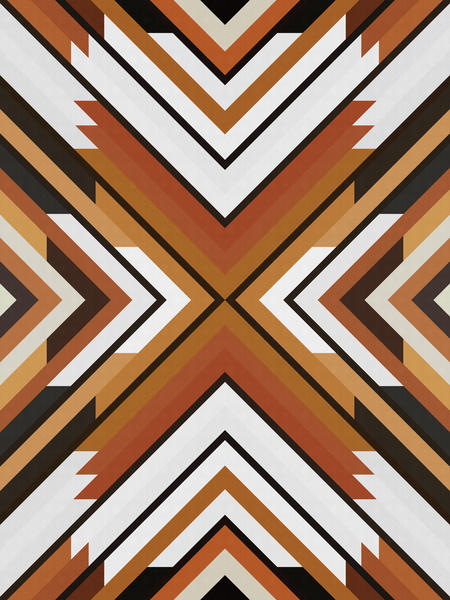 Dynamic geometric pattern I by Vitor Costa