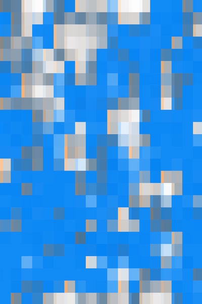 geometric pixel square pattern abstract background in blue by Timmy333