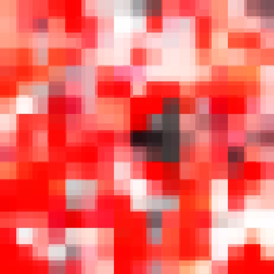 geometric pixel square pattern abstract background in red by Timmy333